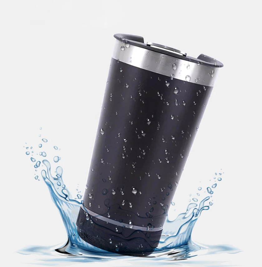 VASO CON BOCINA